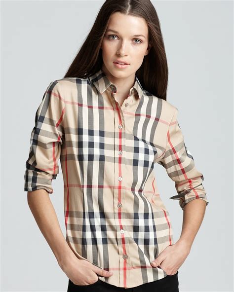 burberry shirt woman
